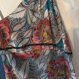 Trina Turk Multicolor Floral Tank Top